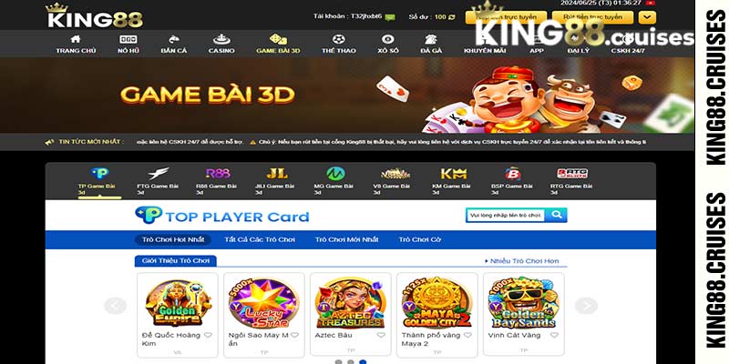 3D Casino King88 - Cổng Game Đổi Thưởng Trực Tuyến 2024