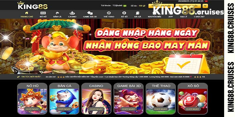 Giới Thiệu King88 - Sòng Bài Cá Cược Trực Tuyến Thượng Lưu